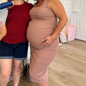 Maternity Midi Dress